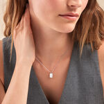 Collier Youna Argent Blanc Oxyde De Zirconium - Colliers avec pierres Femme | Marc Orian