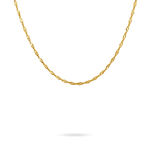 Cha&icirc;ne Imanie Maille Singapour Or Jaune - Chaines Femme | Marc Orian