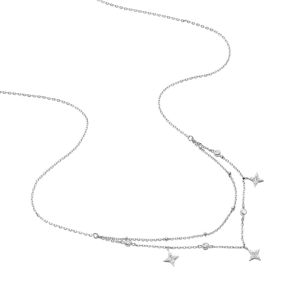 Collier Pricille Argent Blanc Oxyde De Zirconium - Colliers avec pierres Femme | Marc Orian