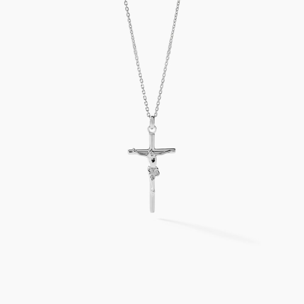 Pendentif Nessahae Argent Blanc - Pendentifs Unisex | Marc Orian