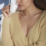 Collier Wilfrid Or Jaune Perle De Culture - Colliers avec pierres Femme | Marc Orian