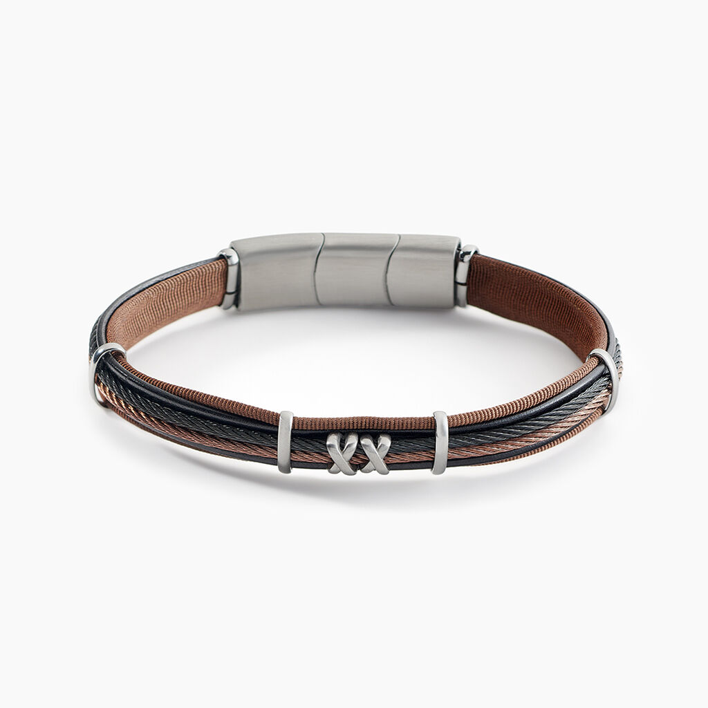 Bracelet Jourdan Daividh Cuir - Bracelets cuir Homme | Marc Orian