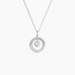 Collier Almas Argent Blanc Oxyde De Zirconium - Colliers avec pierres Femme | Marc Orian