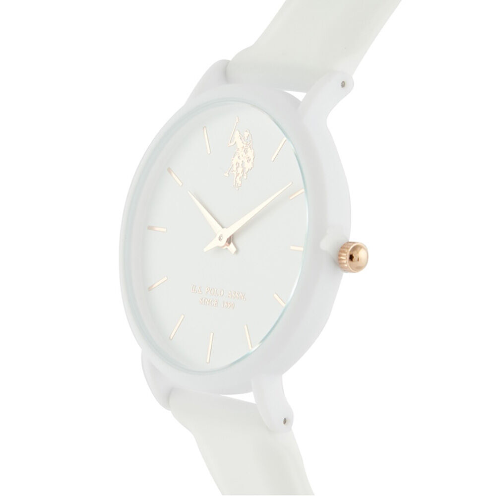Montre U.s. Polo Assn. Blanc - Montres Famille | Marc Orian