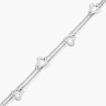 Bracelet Suzy Argent Blanc - Bracelets fantaisie Femme | Marc Orian