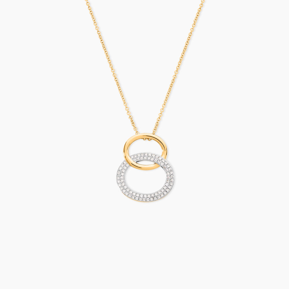 Collier Daniyah Or Jaune Diamant - Colliers avec pierres Femme | Marc Orian