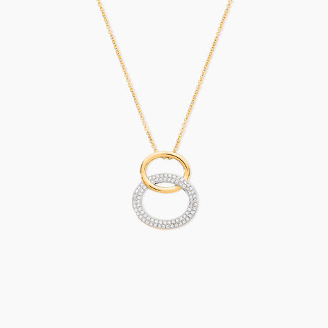 Collier Daniyah Or Jaune Diamant - Colliers avec pierres Femme | Marc Orian