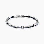 Bracelet Jourdan Iain Acier Argent&eacute; - Bracelets cha&icirc;nes Homme | Marc Orian