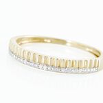 Alliance Or Jaune Adah Diamants - Bagues pierres pr&eacute;cieuses Femme | Marc Orian