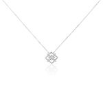 Collier Vasya Or Blanc Diamant - Colliers avec pierres Femme | Marc Orian