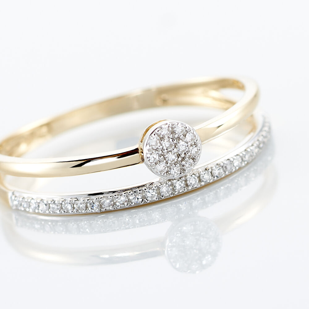 Bague Maellys Or Jaune Diamant - Solitaires Femme | Marc Orian