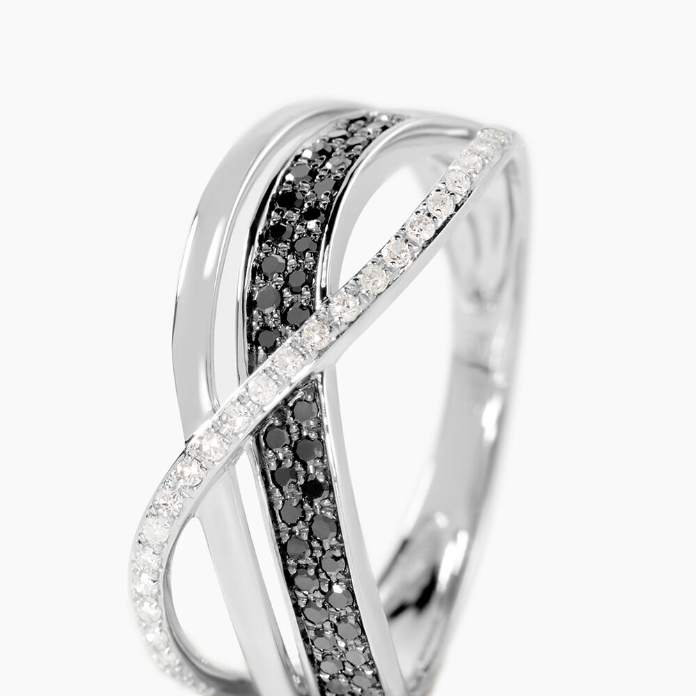 Bague Emilie Or Blanc Diamant - Bagues pierres pr&eacute;cieuses Femme | Marc Orian