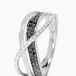 Bague Emilie Or Blanc Diamant - Bagues pierres pr&eacute;cieuses Femme | Marc Orian