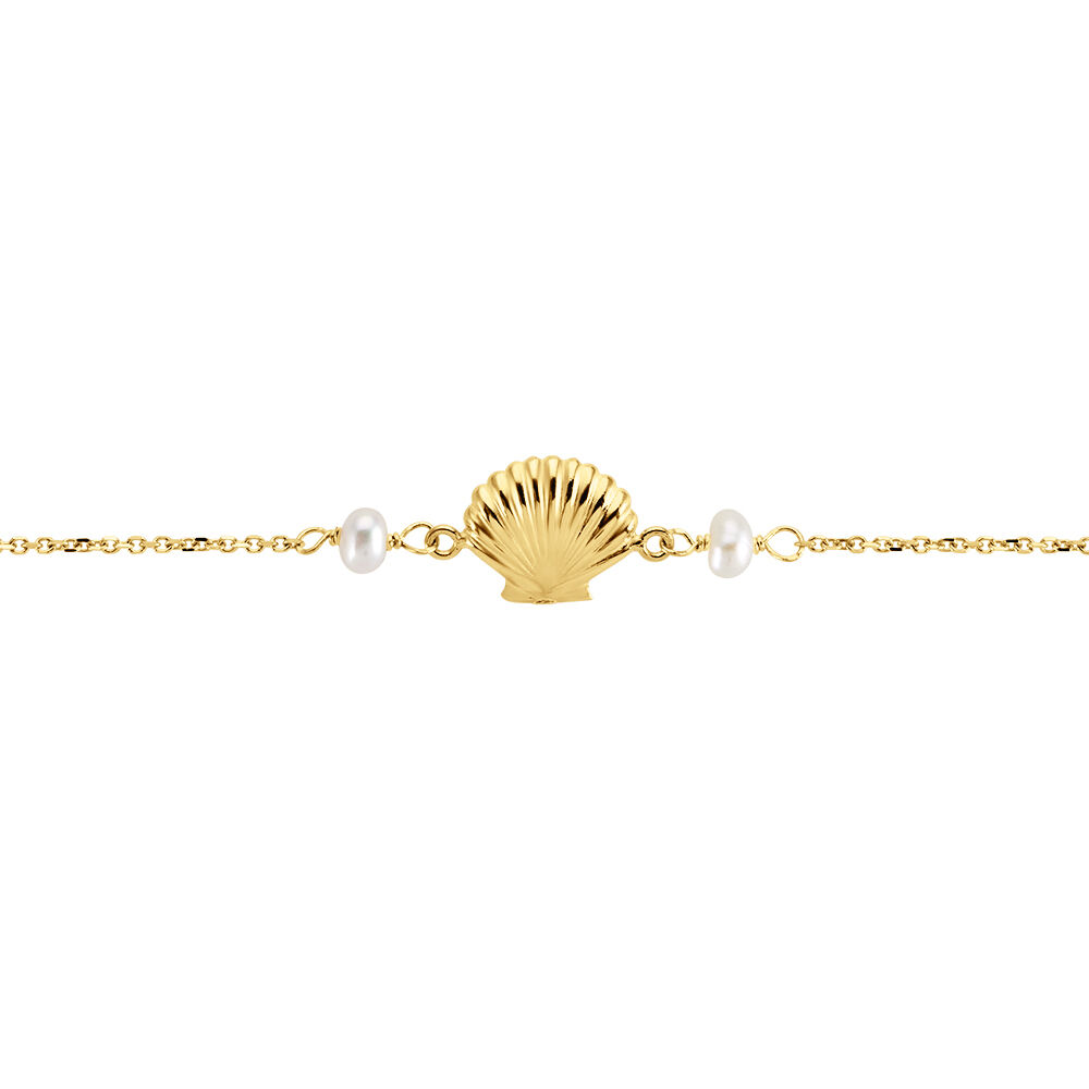 Bracelet Vitamin Sea Or Jaune Perle De Culture - Bracelets chaînes Femme | Marc Orian