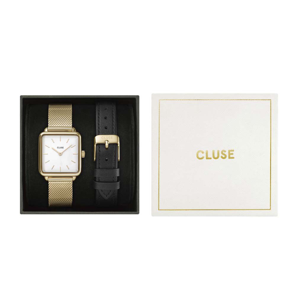 Coffret Montre Cluse Tetragone Blanc - Montres étanches Femme | Marc Orian