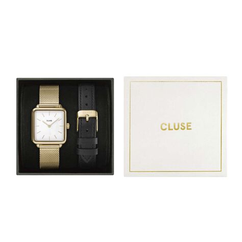 Coffret Montre Cluse Tetragone Blanc - Montres étanches Femme | Marc Orian