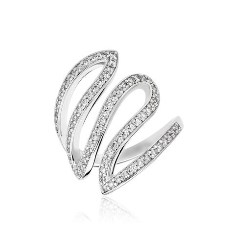 Bague Orsina Argent Argenté Oxyde De Zirconium - Bagues avec pierre Femme | Marc Orian