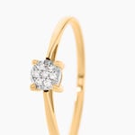 Bague Sandrine Or Jaune Diamant - Bagues pierres pr&eacute;cieuses Femme | Marc Orian