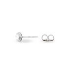 Boucles D'oreilles Puces Loeiza Argent Blanc Oxyde De Zirconium - Puces Femme | Marc Orian