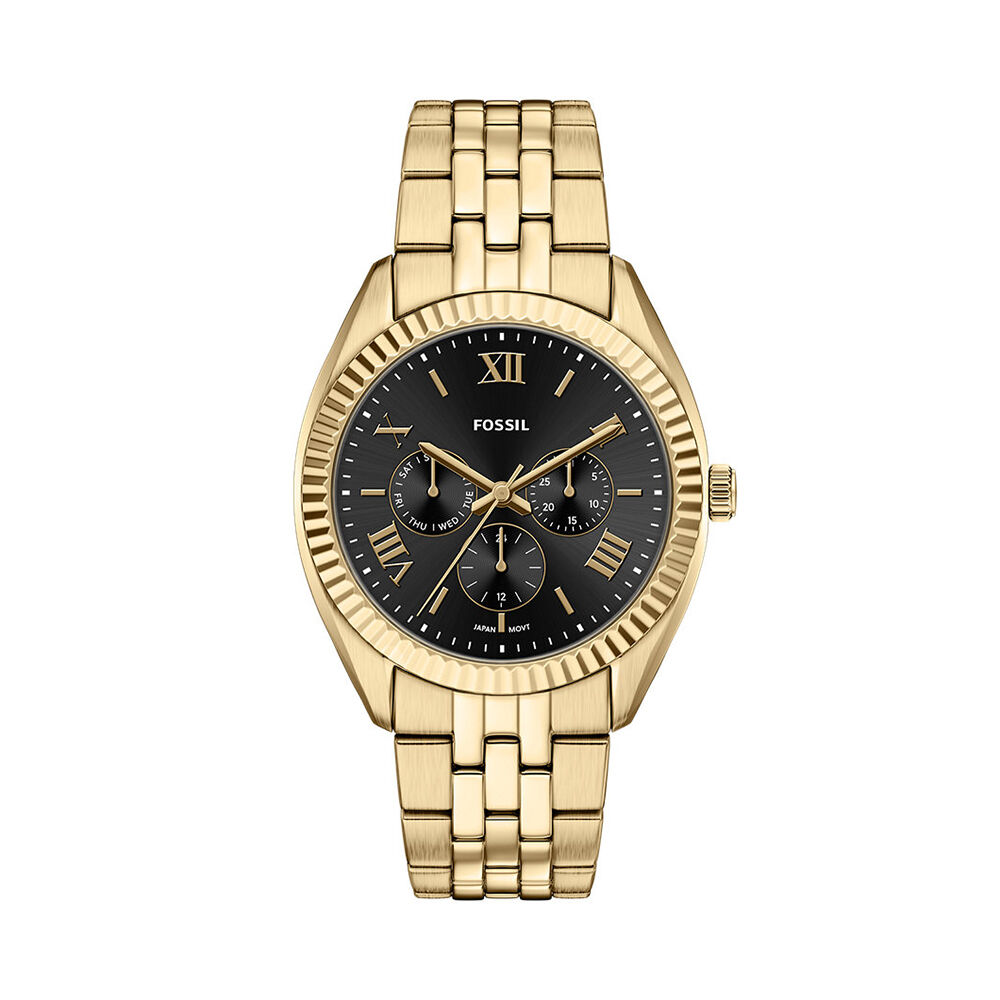 Montre Fossil Campbell Noir - Montres &eacute;tanches Homme | Marc Orian