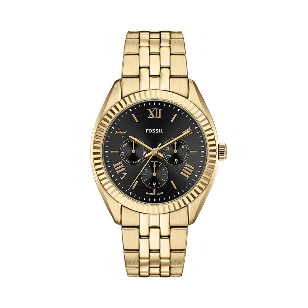 Montre Fossil Campbell Noir - Montres &eacute;tanches Homme | Marc Orian