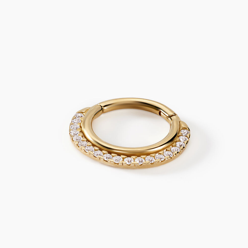 Piercing D'oreille / Nez Unitaire Unitaire Amaranthia Or Jaune Oxyde - Piercings Femme | Marc Orian