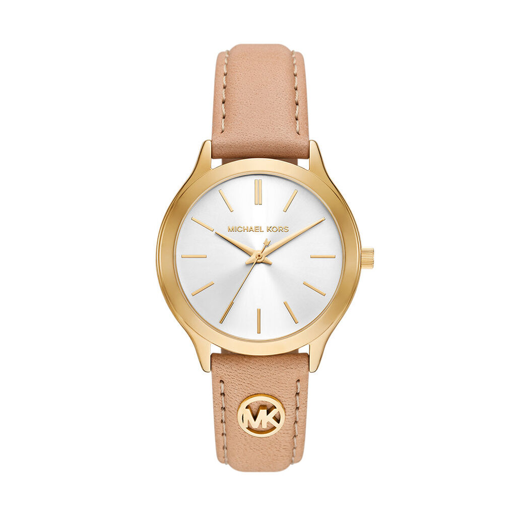 Montre Michael Kors Slim Runway Blanc - Montres étanches Femme | Marc Orian
