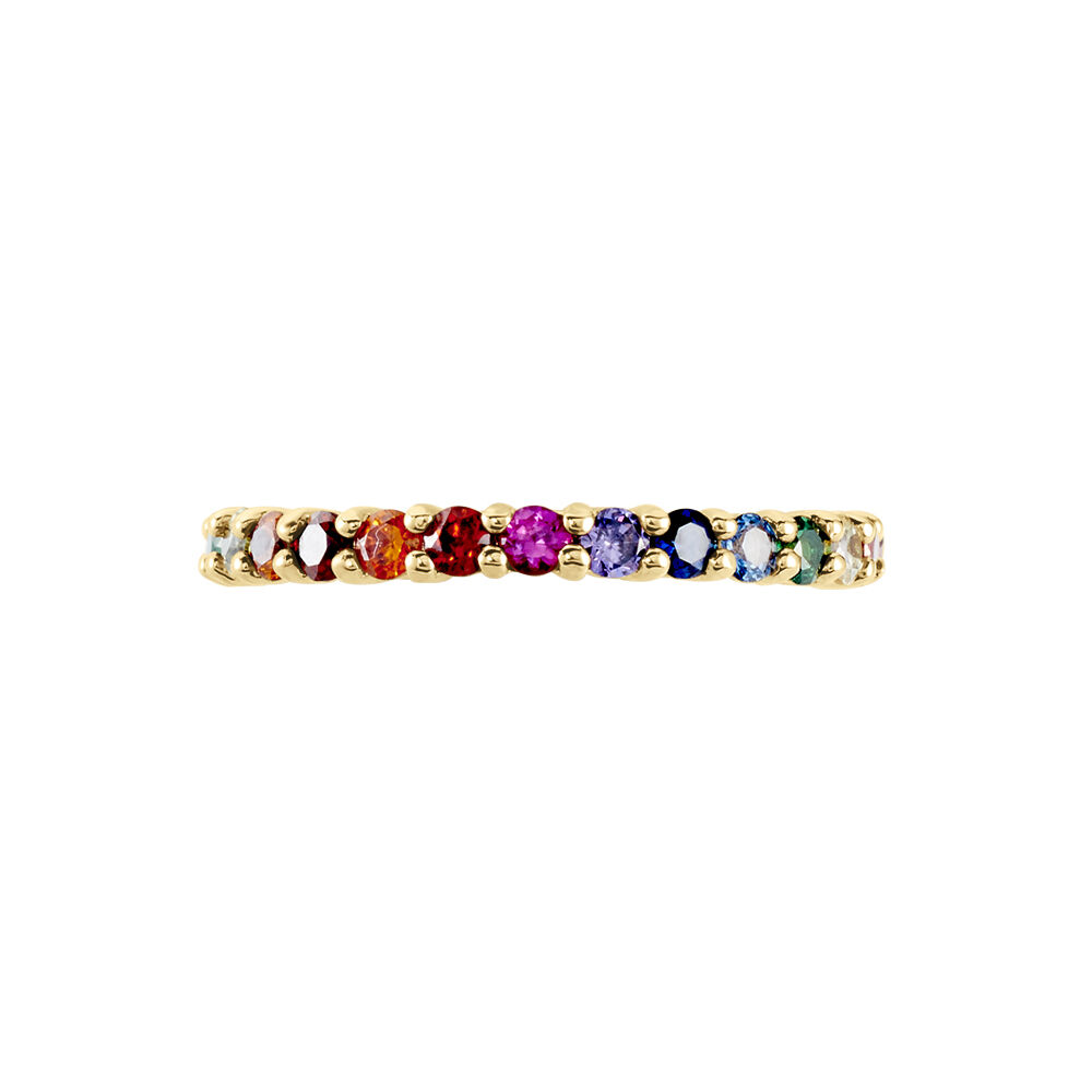 Bague Kaelea Plaqué Or Jaune Oxyde De Zirconium - Bagues avec pierre Femme | Marc Orian