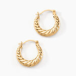 Cr&eacute;oles Morna Or Jaune - Cr&eacute;oles Femme | Marc Orian