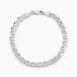 Bracelet Maille Argent Nazima - Bracelets fantaisie Homme | Marc Orian