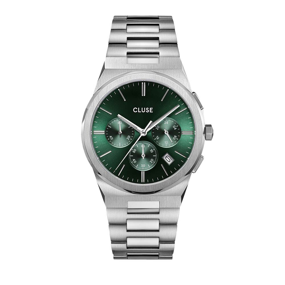 Montre Cluse Vigoureux Chrono Vert - Montres étanches Homme | Marc Orian