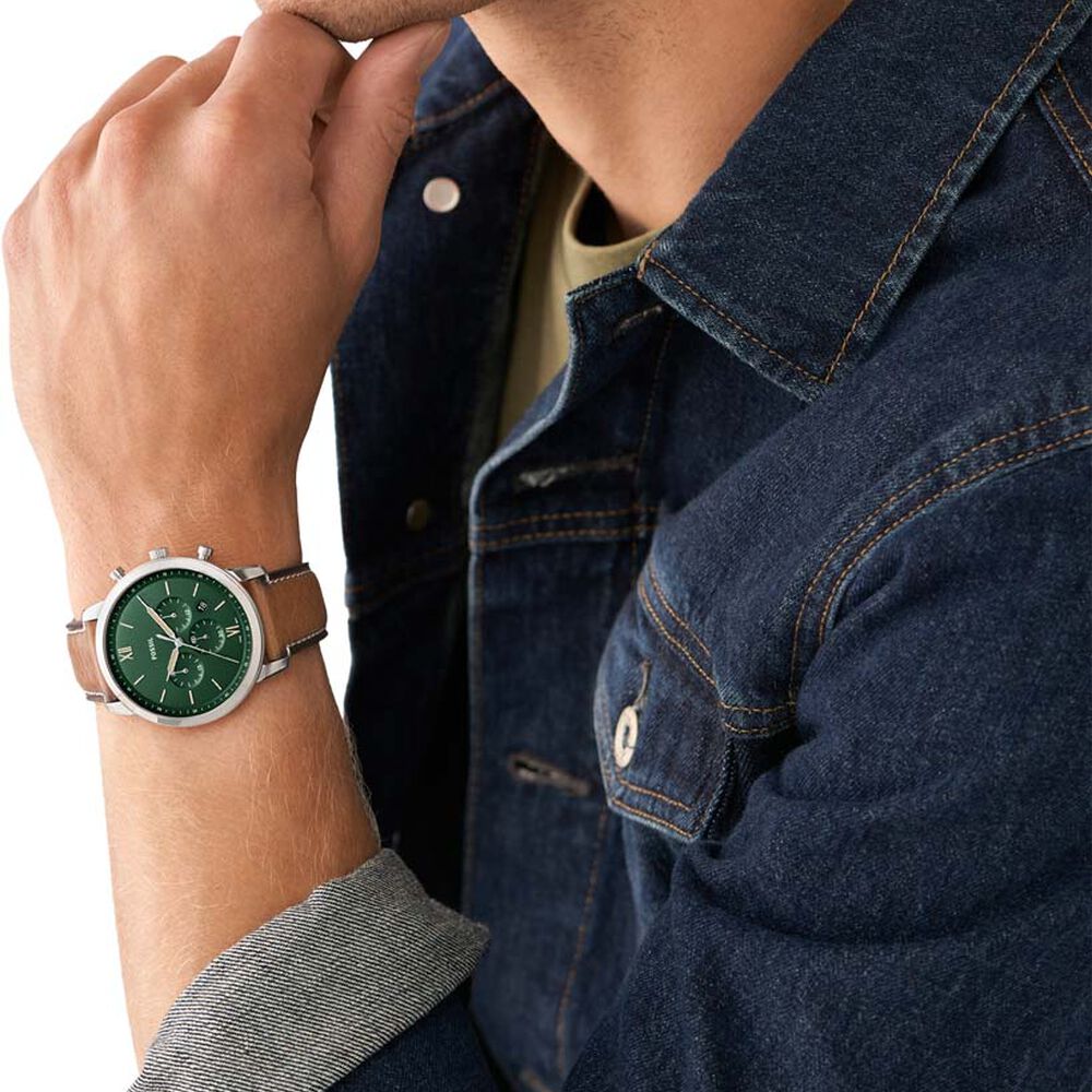 Montre Fossil Neutra Vert - Montres étanches Homme | Marc Orian