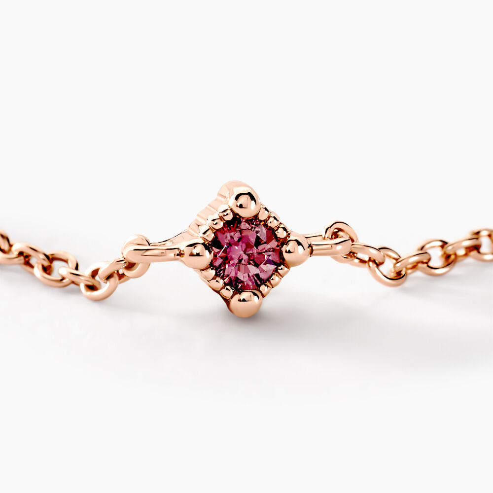 Bague Gily Argent Rose Oxyde De Zirconium - Solitaires Femme | Marc Orian