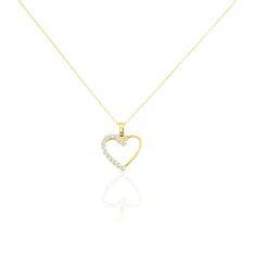 Collier Or Jaune Chantelle Oxydes De Zirconium - Colliers Femme | Marc Orian