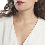 Pendentif Lettre U Or Jaune Oxyde - Pendentifs Famille | Marc Orian