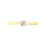 Bague Solitaire Vicoeuria Or Jaune Diamant - Solitaires Femme | Marc Orian