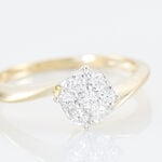 Bague Solitaire Lysia Or Jaune Diamant - Solitaires Femme | Marc Orian