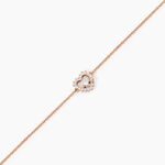 Bracelet Gino Argent Rose Oxyde De Zirconium - Bracelets fantaisie Femme | Marc Orian