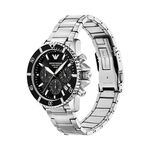 Montre Emporio Armani World Explorer Noir - Montres &eacute;tanches Homme | Marc Orian