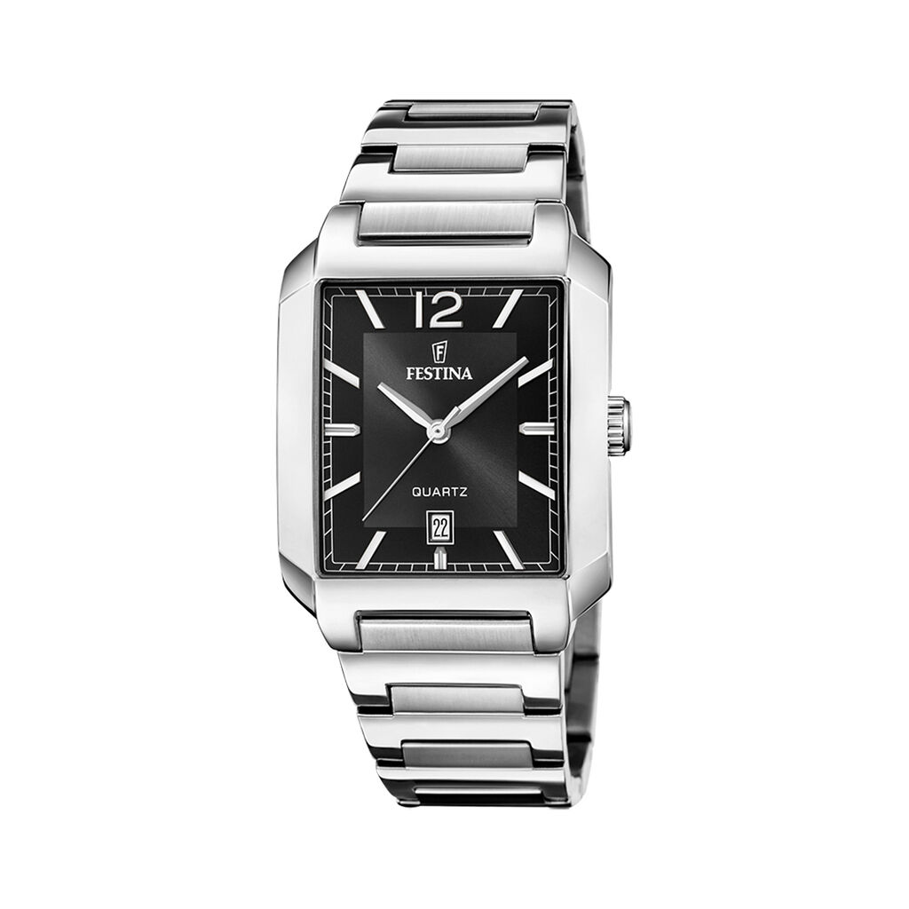 Montre Festina On The Square Noir - Montres &eacute;tanches Homme | Marc Orian