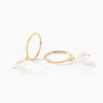 Cr&eacute;oles Or Jaune Perle De Culture - Cr&eacute;oles Femme | Marc Orian