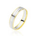 Alliance Juditha Ruban Plat Or Bicolore - Alliances duo Unisex | Marc Orian