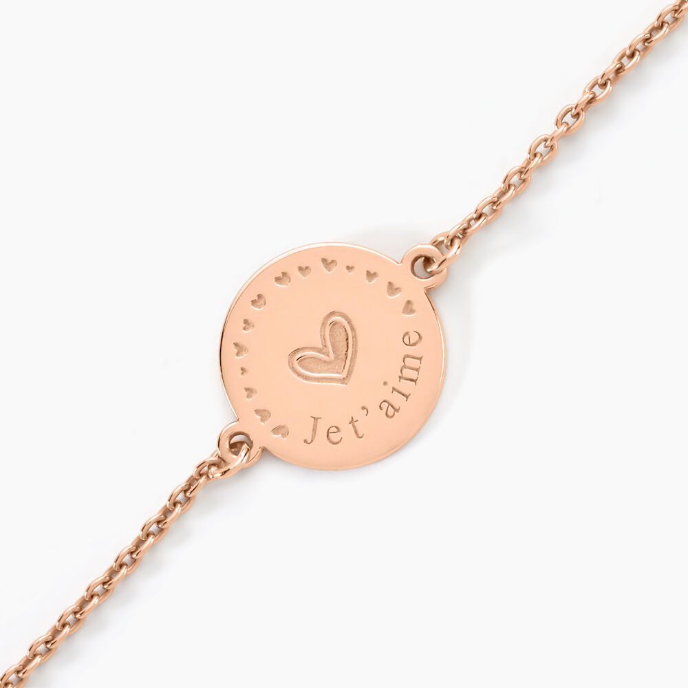 Bracelet Pome Argent Rose - Bracelets Medailles Femme | Marc Orian