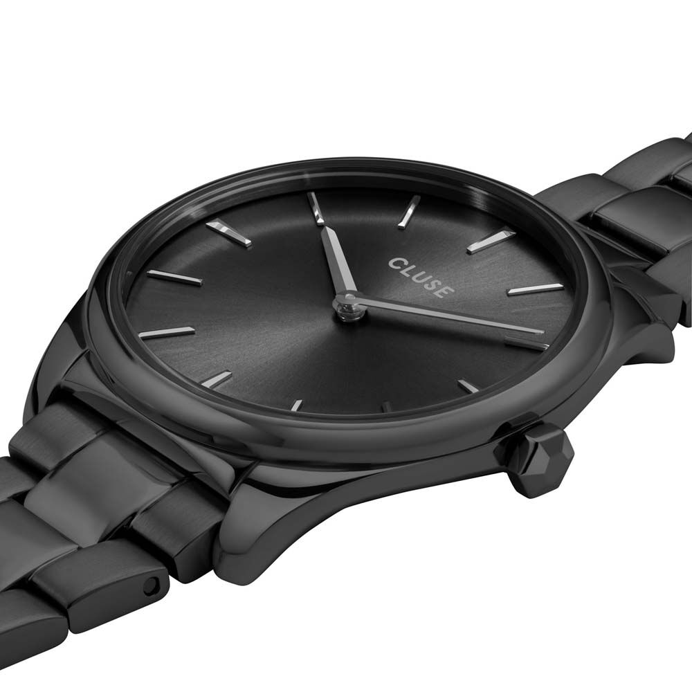 Montre Cluse Féroce Petite Noir - Montres étanches Femme | Marc Orian
