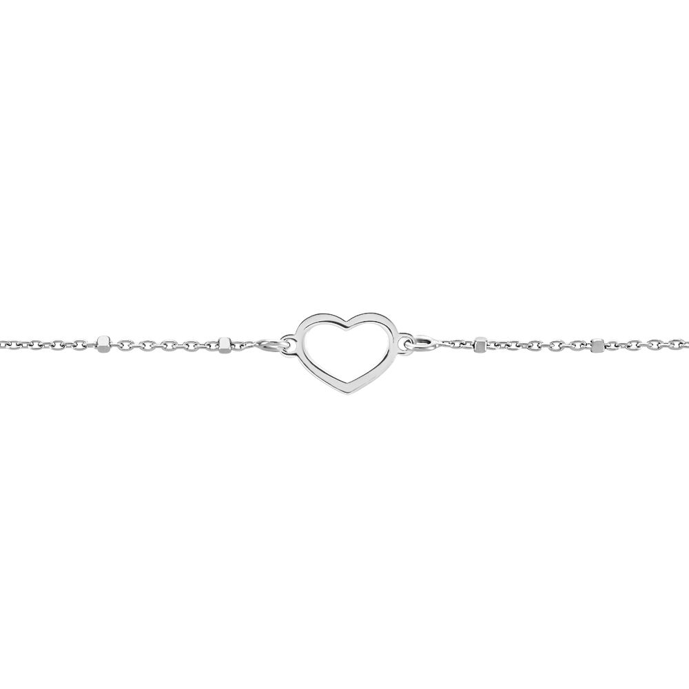 Bracelet Ayelet Argent Blanc - Bracelets chaînes Femme | Marc Orian