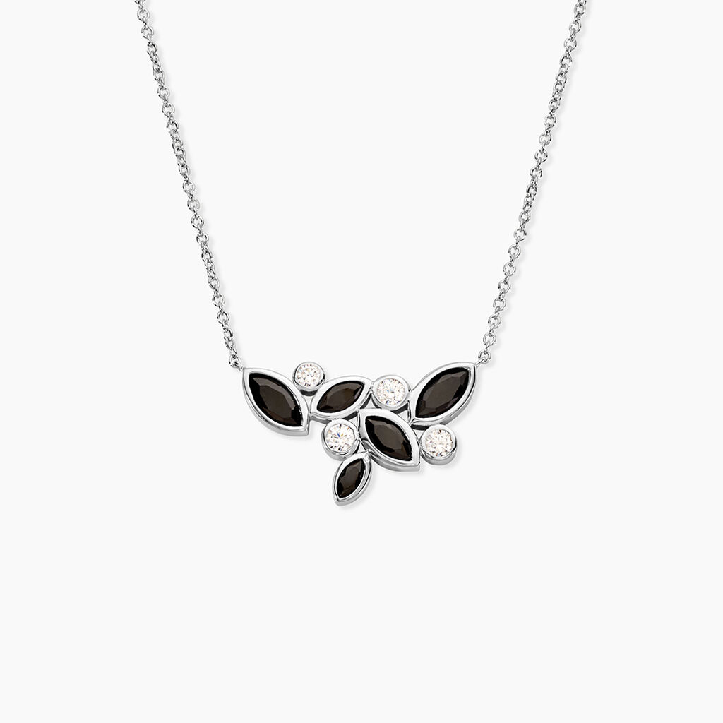 Collier Argent Herbaud Oxydes De Zirconium - Colliers avec pierres Femme | Marc Orian