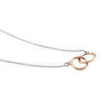 Collier Argent Bicolore Virgino - Colliers fantaisie Femme | Marc Orian