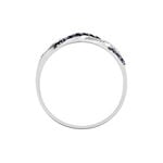 Bague Sofia Or Blanc Saphir Et Diamant - Bagues vintage Femme | Marc Orian