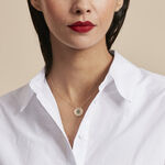 Collier Plaqu&eacute; Or Jaune Marcia Aventurine - Colliers avec pierres Femme | Marc Orian