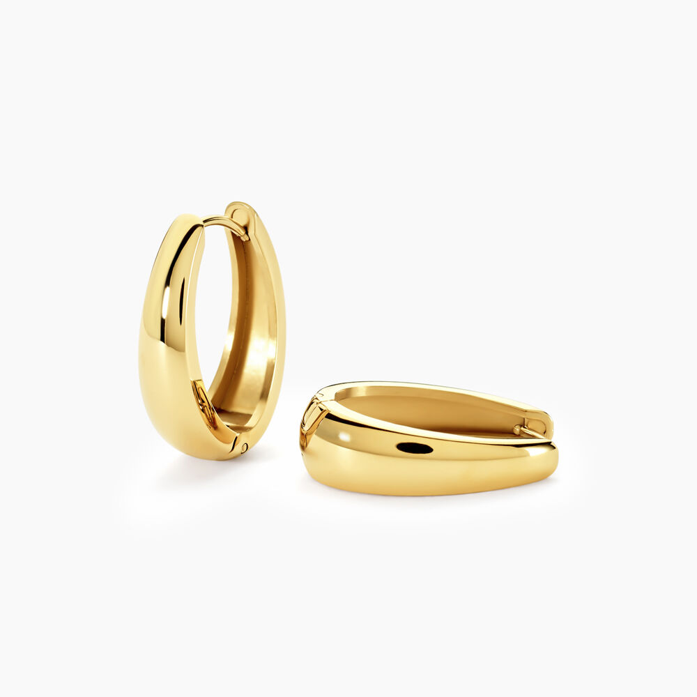 Cr&eacute;oles Houria Acier Jaune - Cr&eacute;oles Femme | Marc Orian